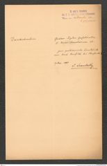 k.k. naturhistorisches Hofmuseum, Intendanzakten 1885-1896 (Hauer), Aktenzahl Z.727/1890, Seite 1